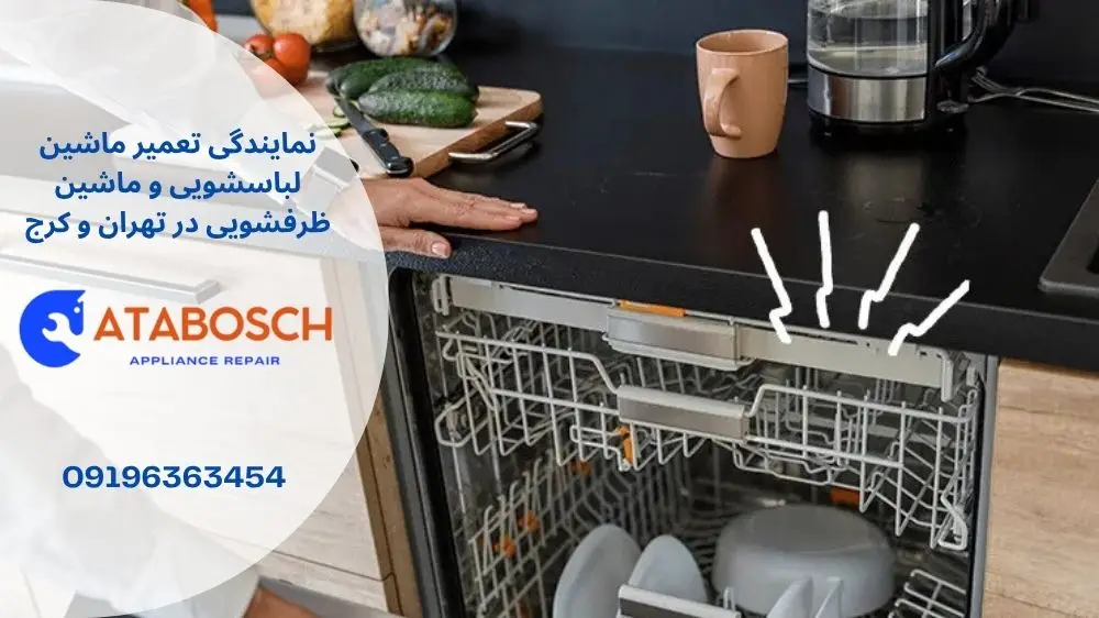 علت صدا دادن ماشین ظرفشویی اسنوا